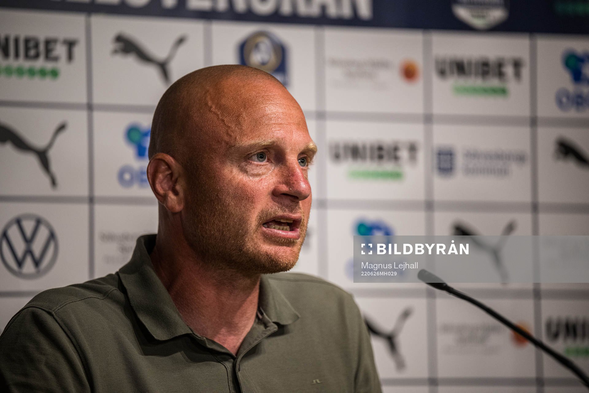 Mjällbys tränare Andreas Brännström