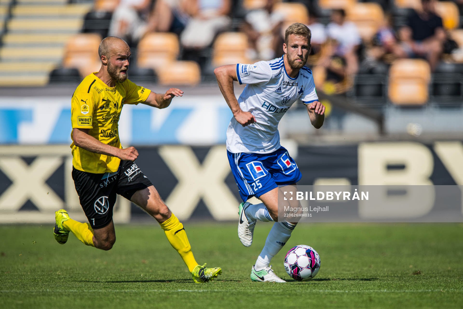 IFK Norrköpings Filip Dagerstål och Mjällbys Viktor