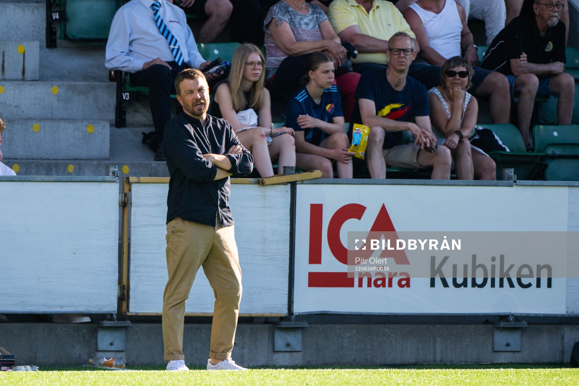 Sundsvalls tränare Henrik Åhnstrand