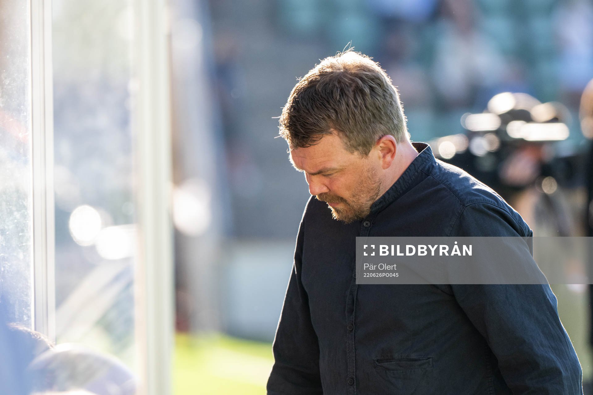 Sundsvalls tränare Henrik Åhnstrand deppar
