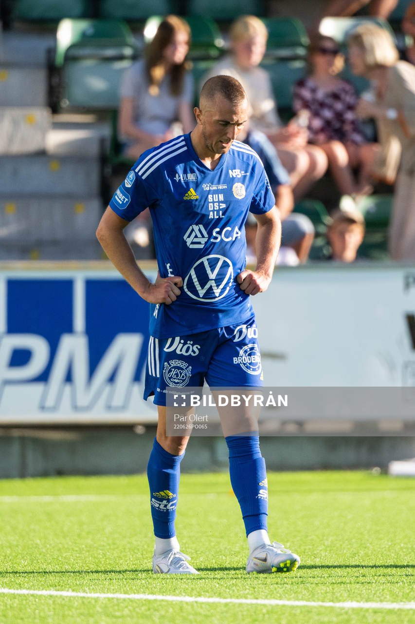 Sundsvalls Dennis Olsson deppar
