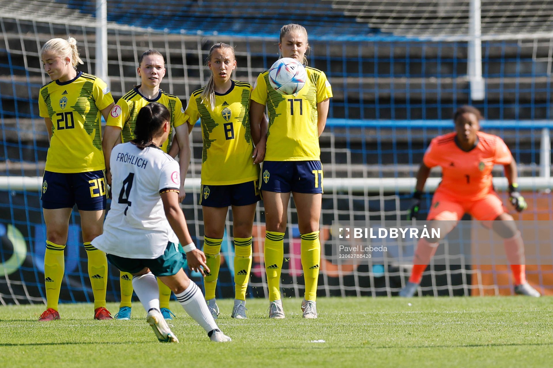 Wilma Leidhammar, Bea Sprung, Sara Eriksson, Lisa Björk of