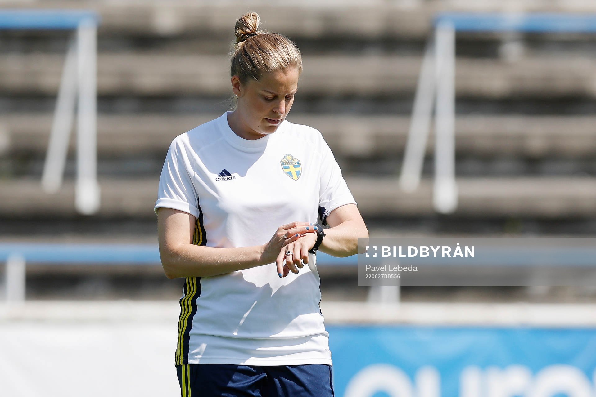 Caroline Sjöblom, head coach of Sweden