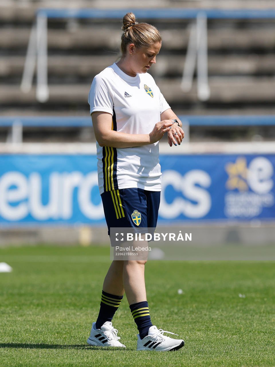 Caroline Sjöblom, head coach of Sweden