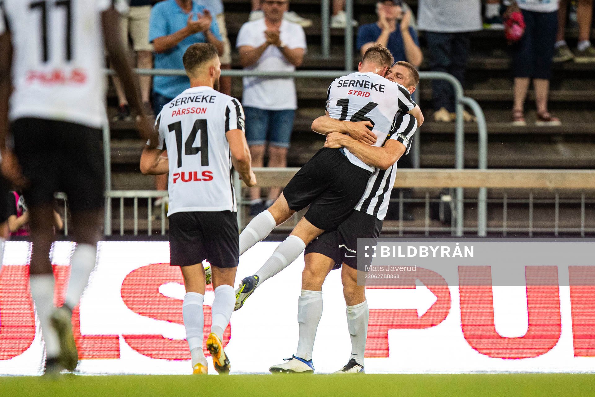 Landskronas Jesper Strid jublar