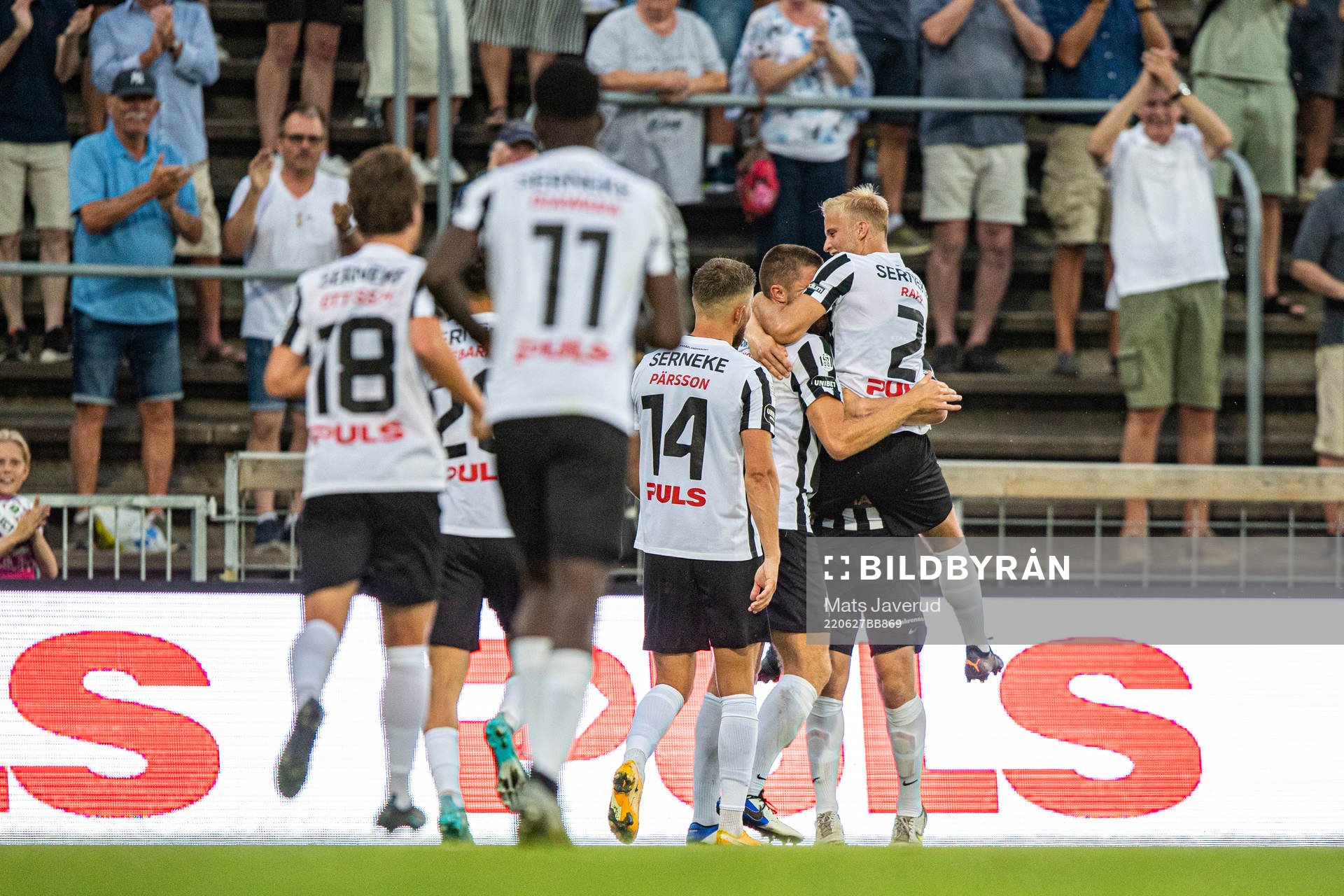 Landskronas Jesper Strid jublar