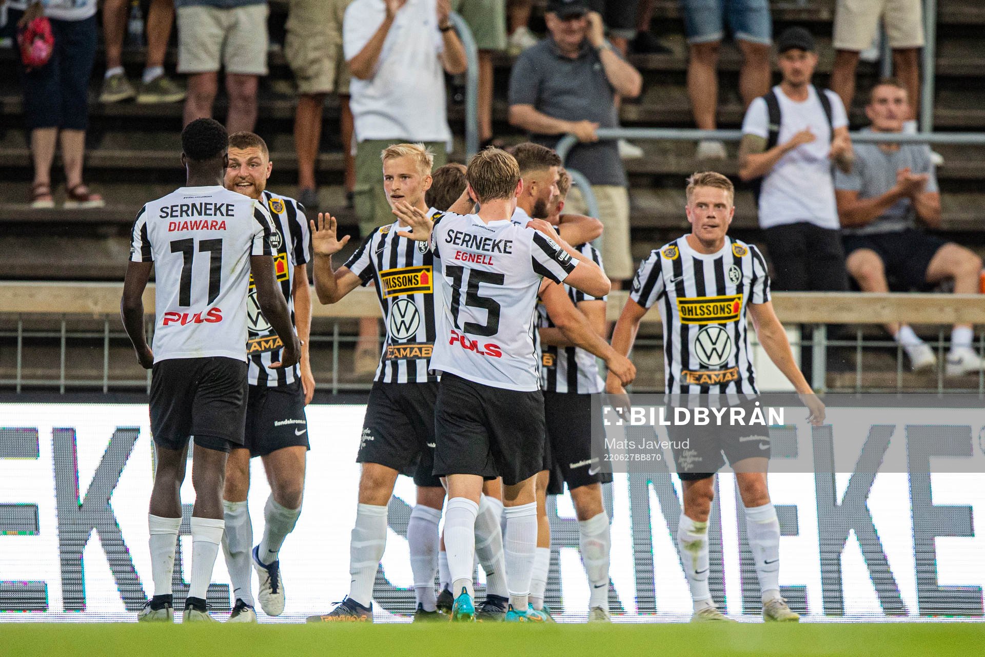 Landskronas Jesper Strid jublar