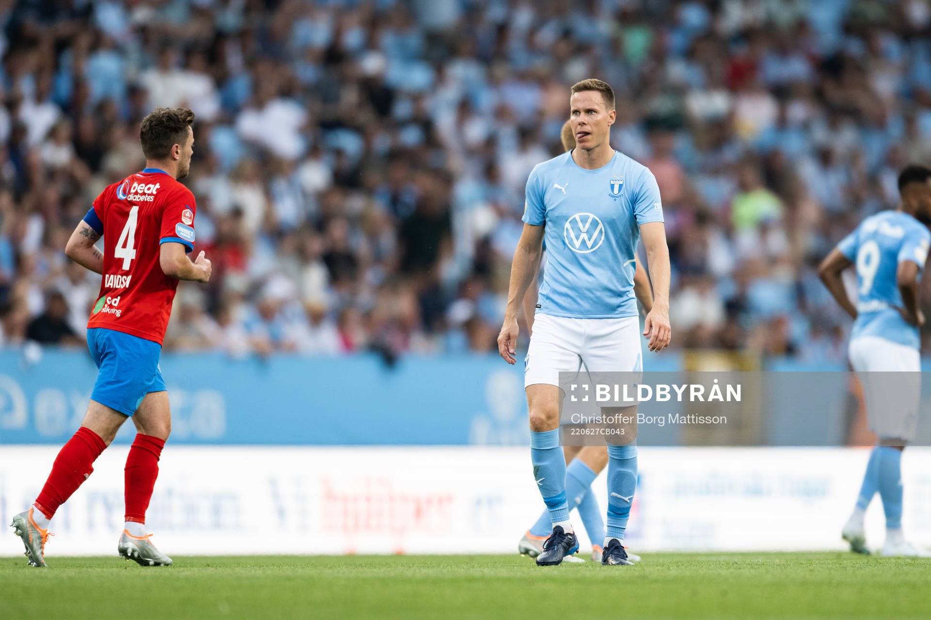 Malmö FFs Niklas Moisander deppar