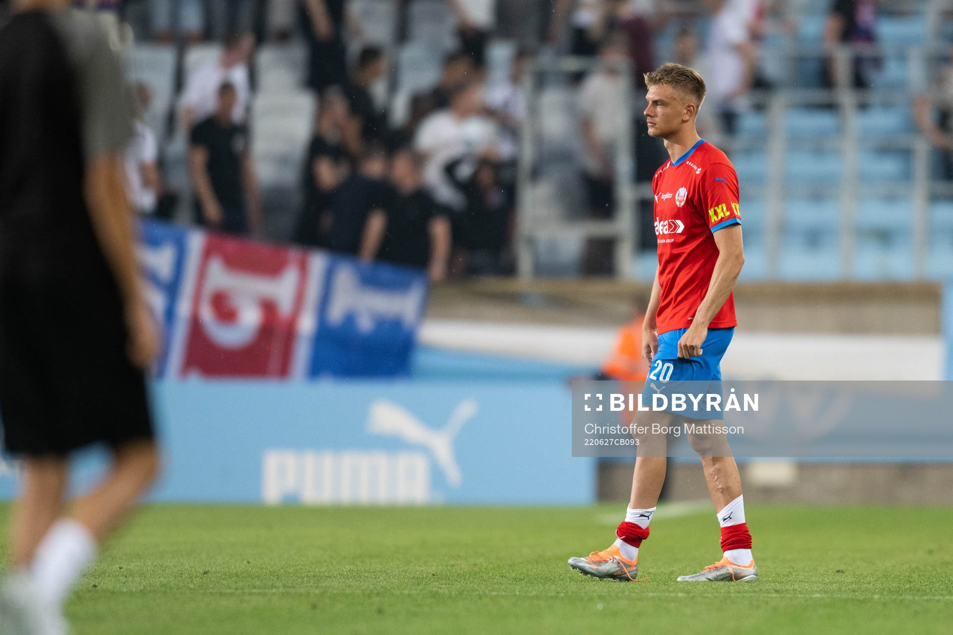 Helsingborgs Dennis Olsson deppar