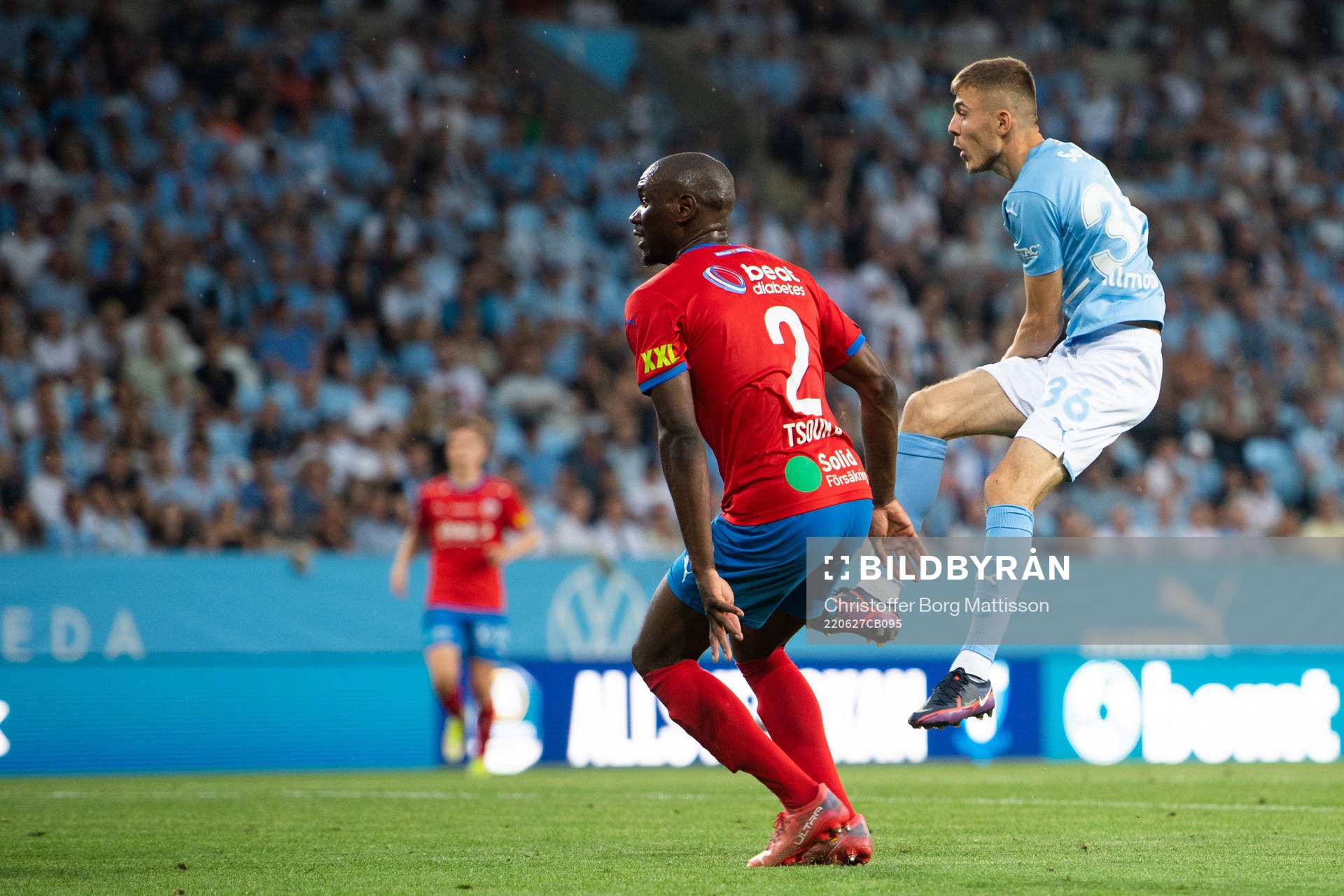 Malmö FFs Patriot Sejdiu gör 2-1