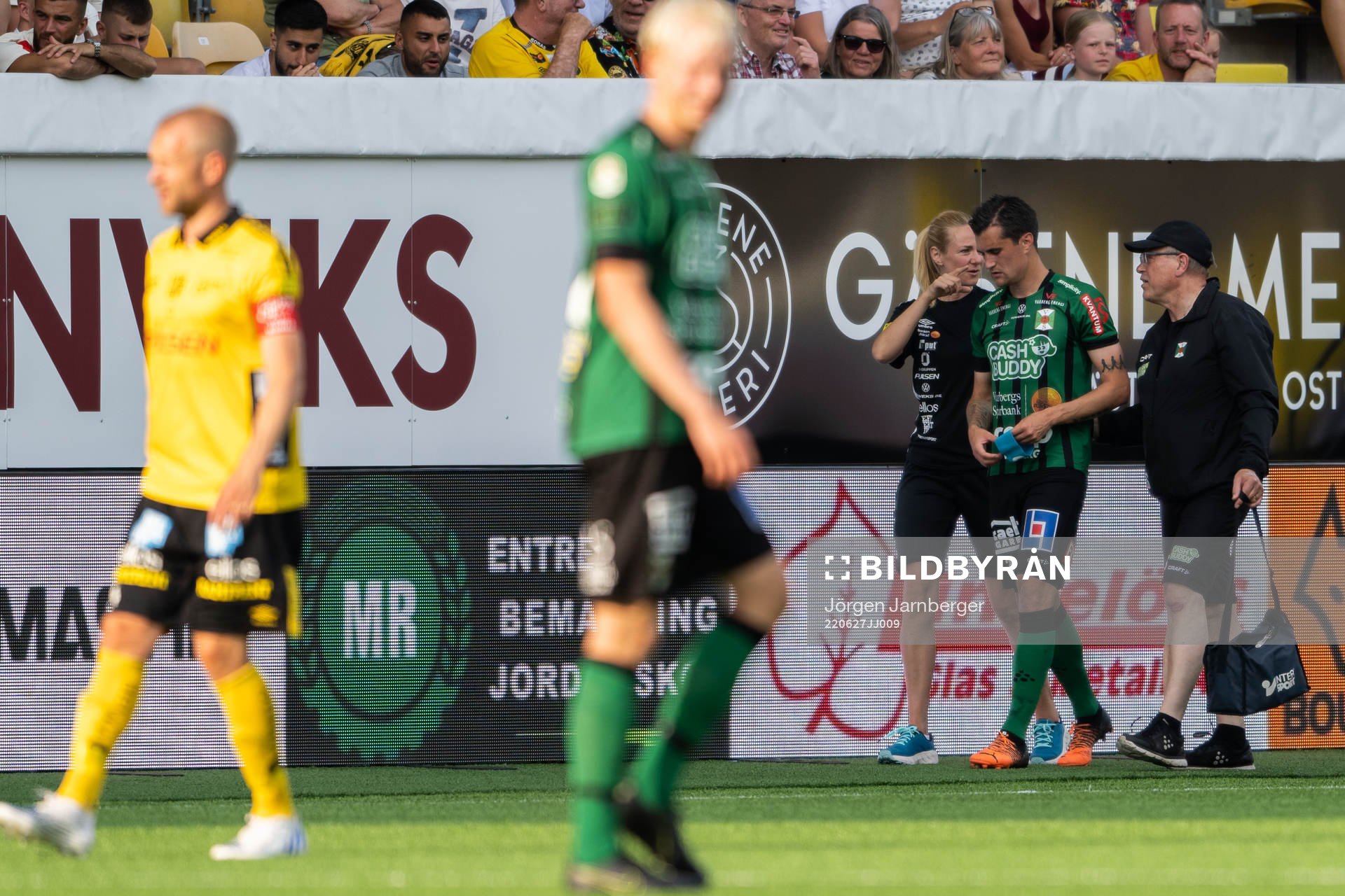 Varbergs Jon Birkfeldt  med skada