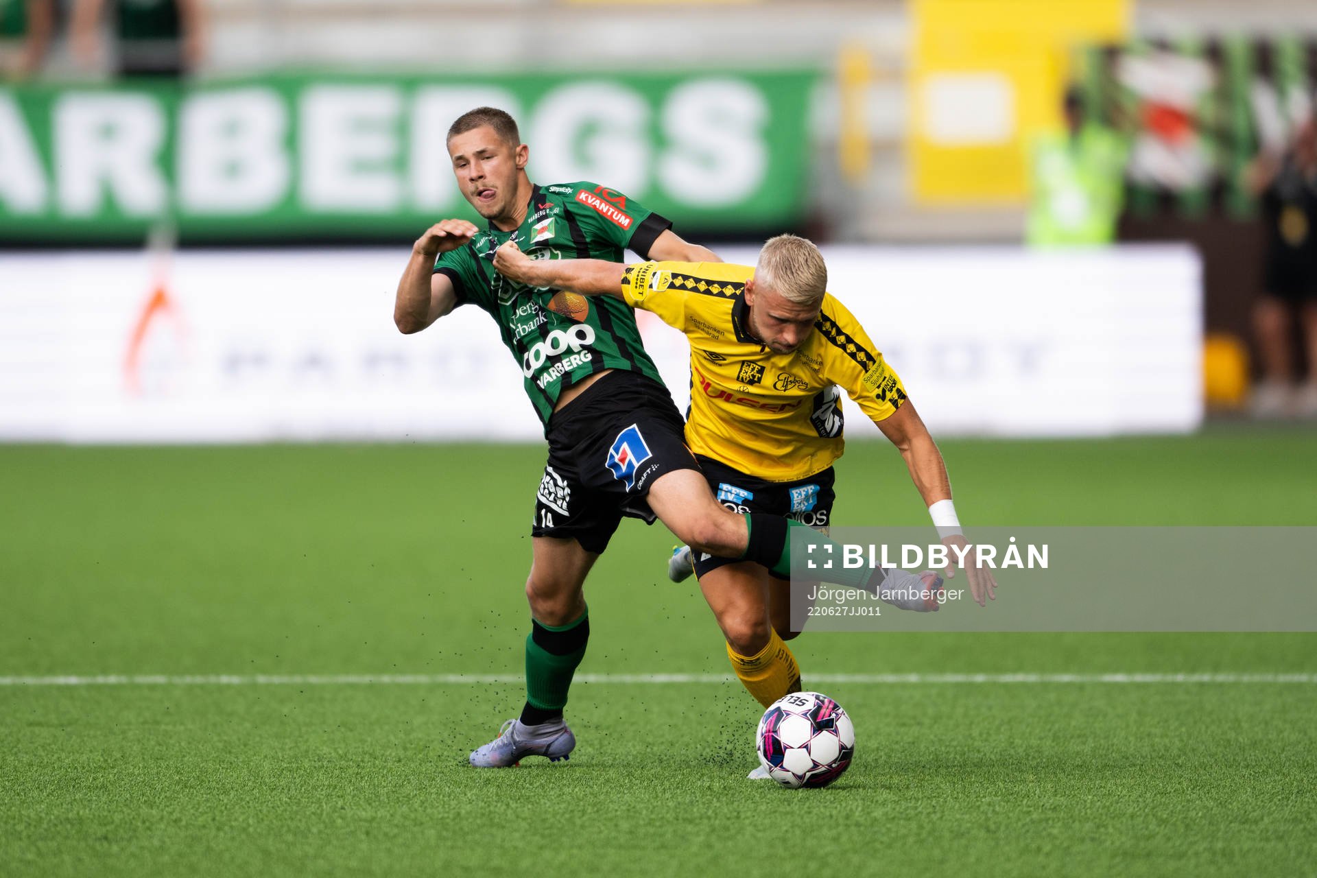 Varbergs Oliver Alfonsi och Elfsborgs Simon Strand