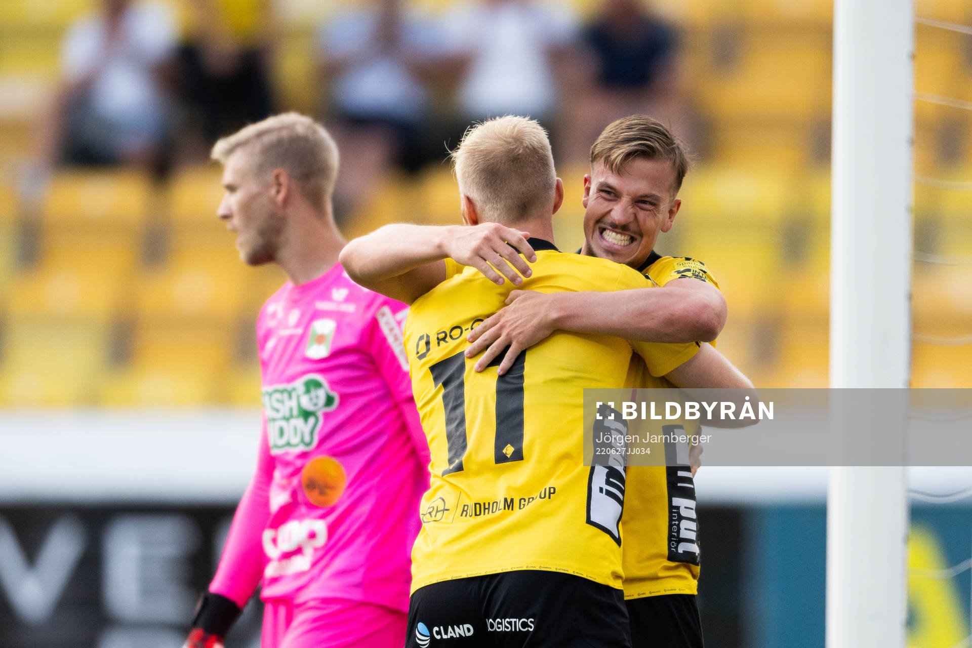 Elfsborgs Simon Olsson jublar