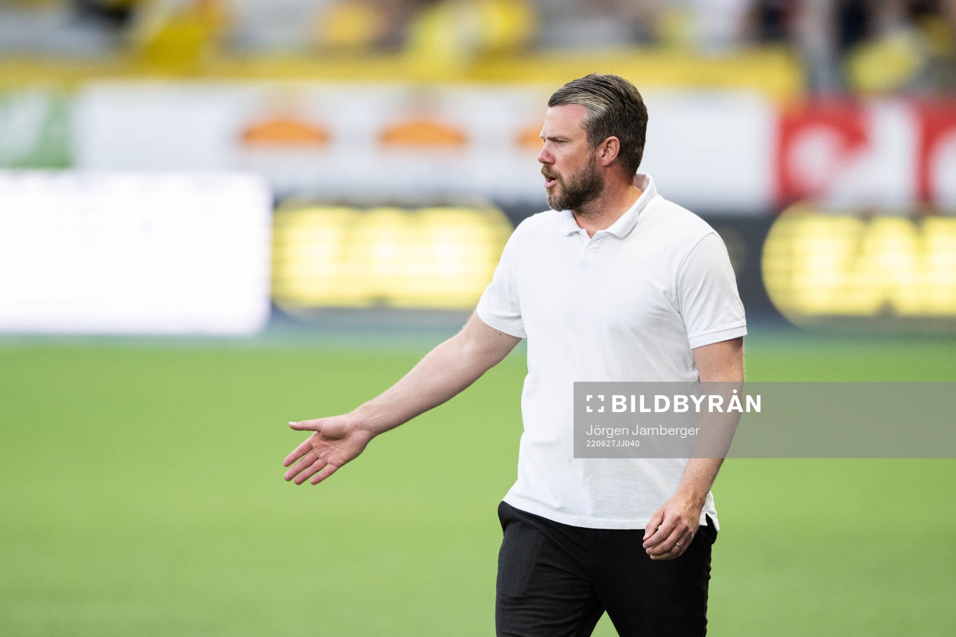 Elfsborgs manager Jimmy Thelin