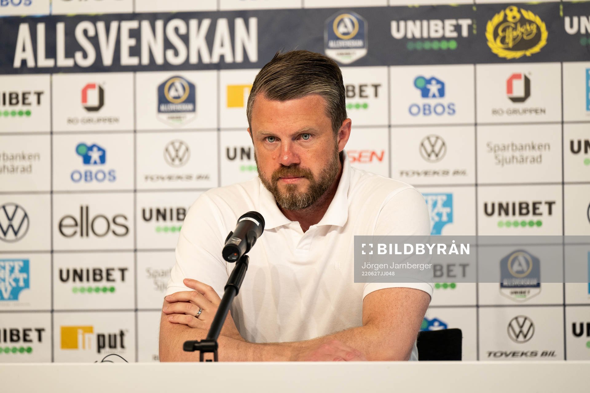 Elfsborgs manager Jimmy Thelin