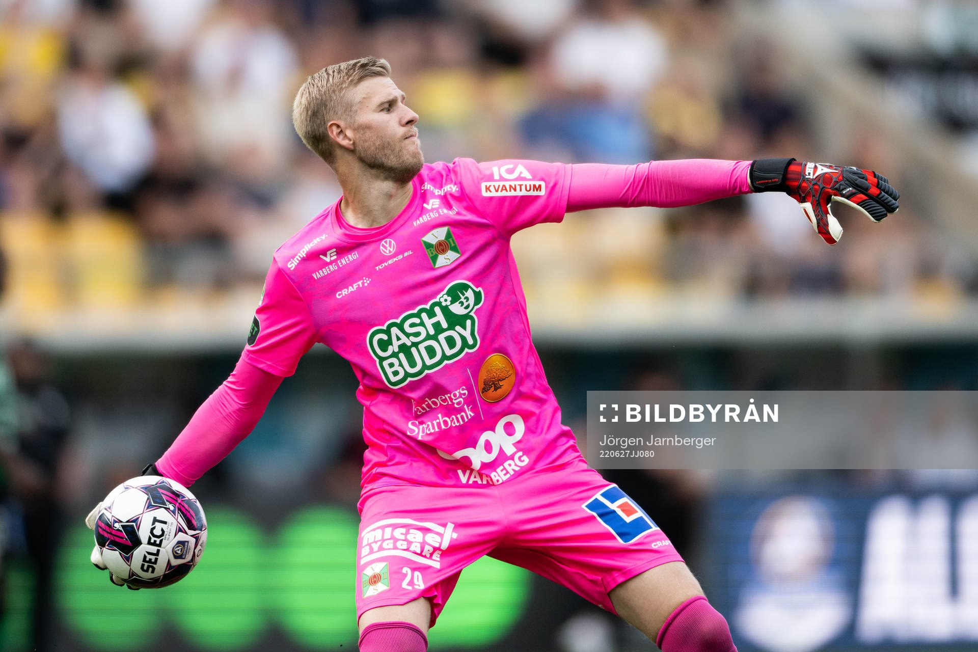 Varbergs målvakt Fredrik Andersson