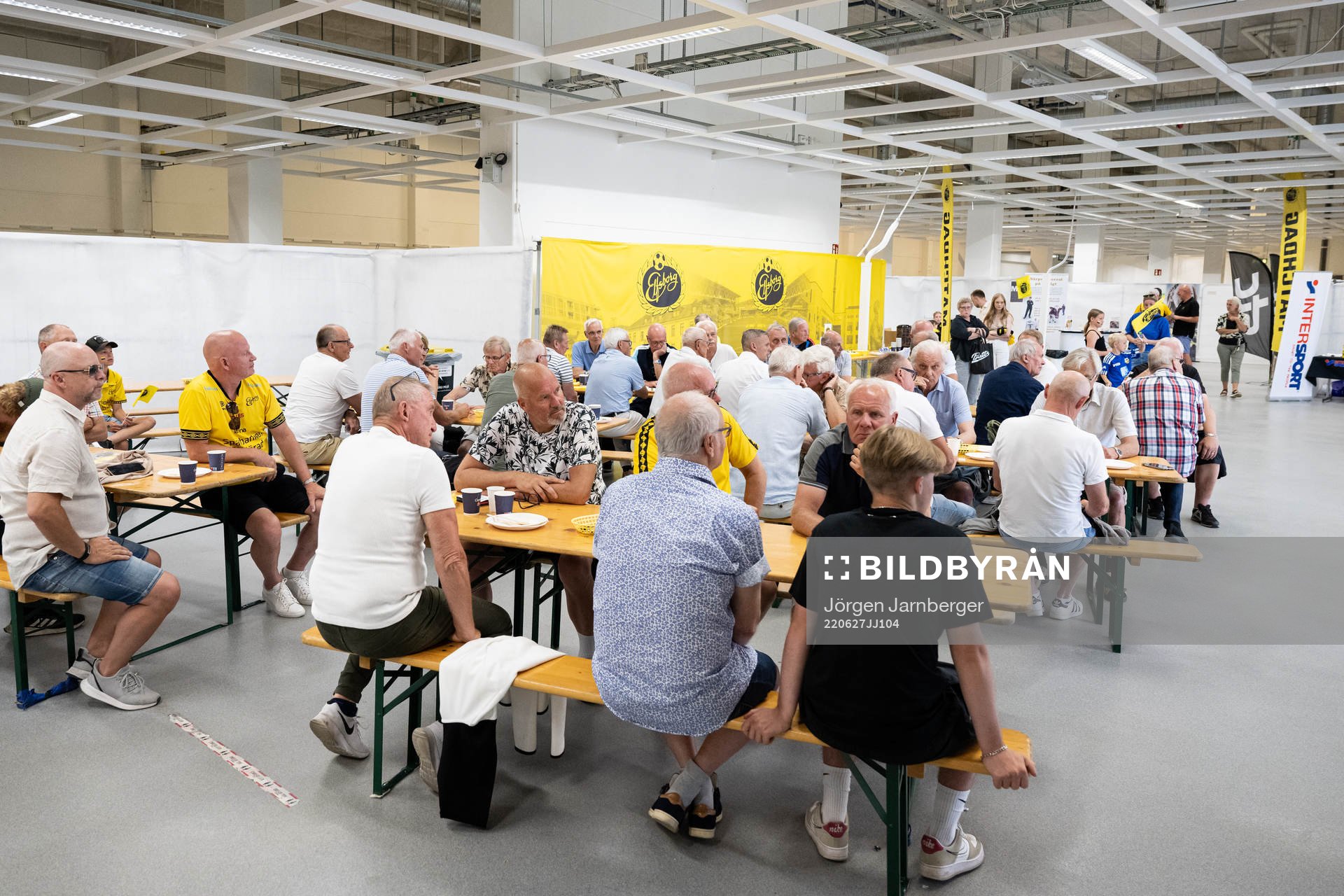 Firandet av Elfsborg 118 år innan fotbollsmatchen i