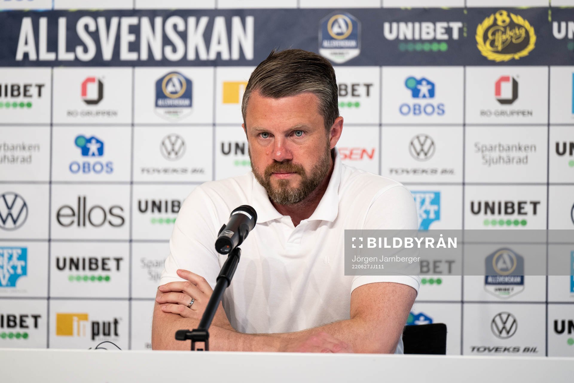 Elfsborgs manager Jimmy Thelin
