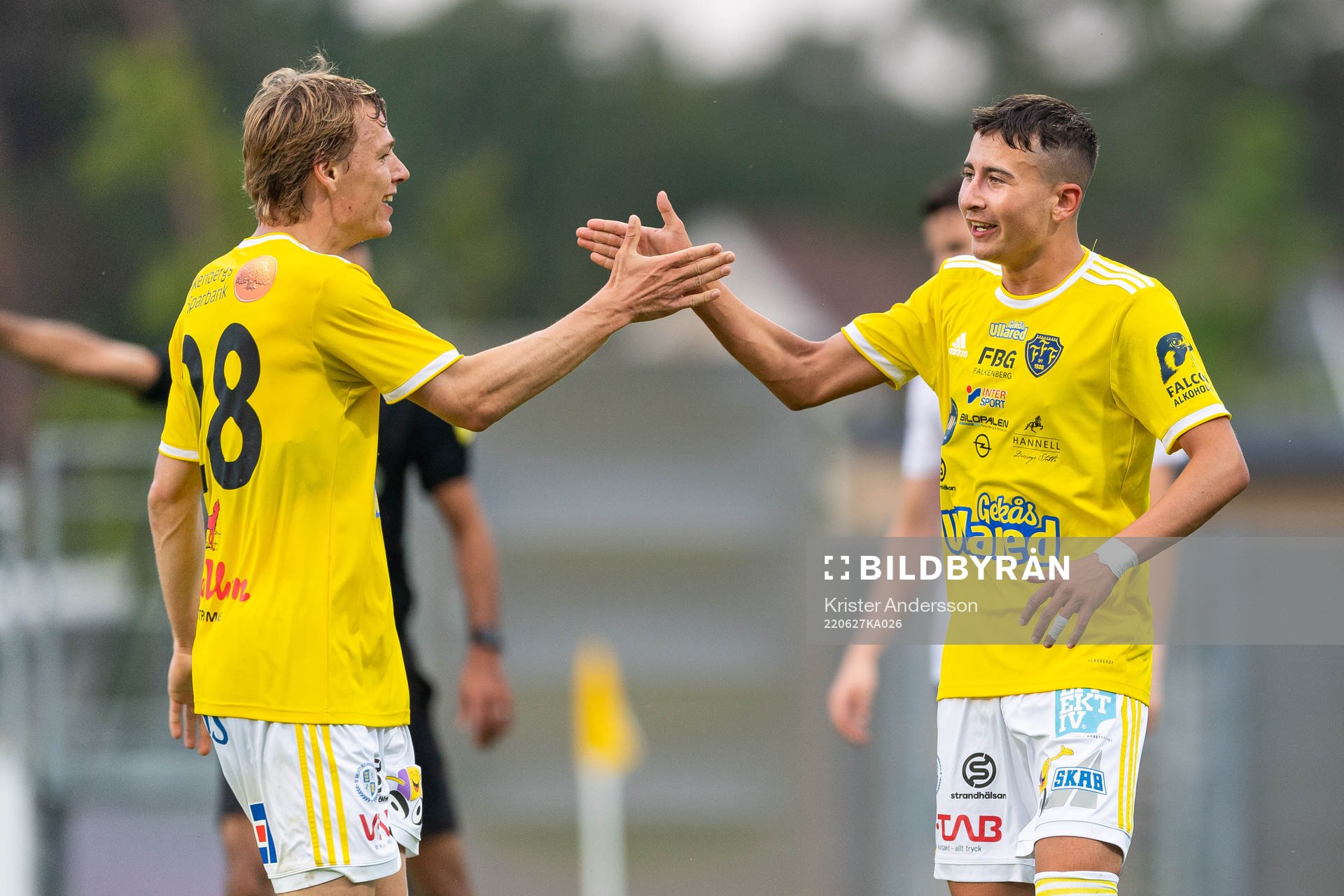 Falkenbergs Sewen Emilov (h) jublar