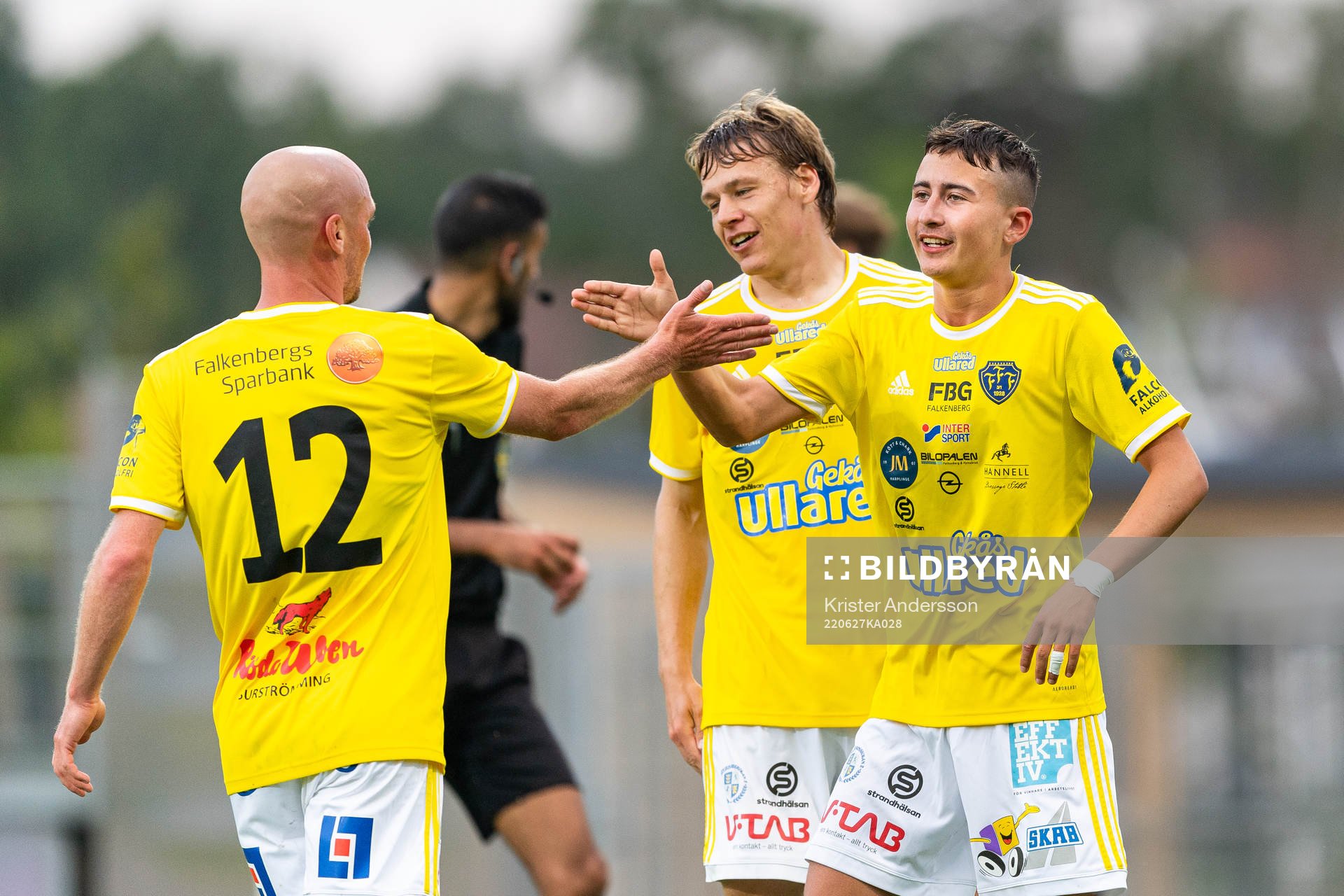 Falkenbergs Sewen Emilov jublar
