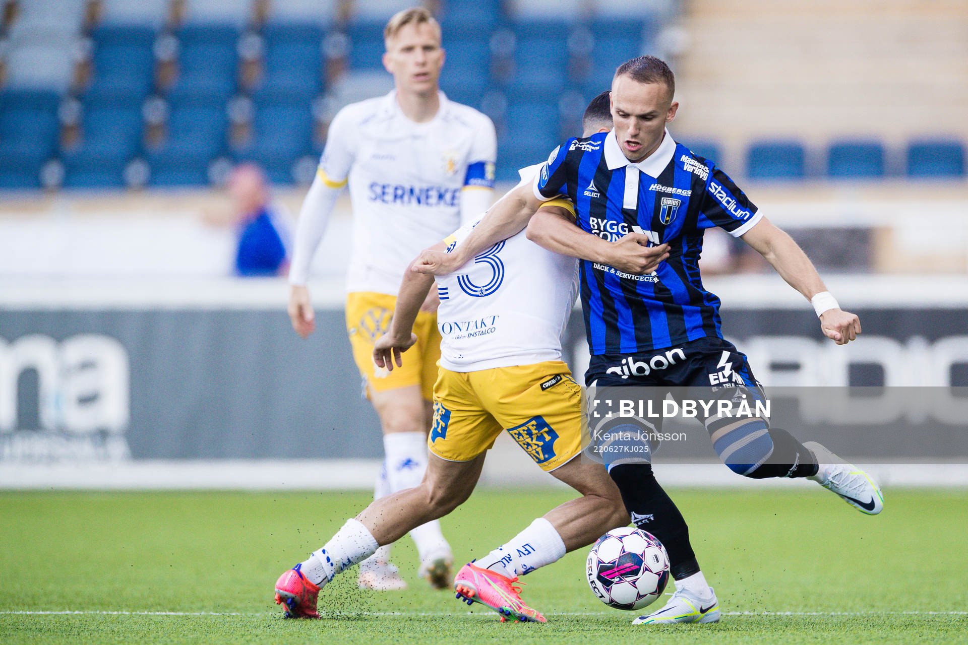 IFK Göteborgs Kevin Yakob och Sirius Aron Bjarnason