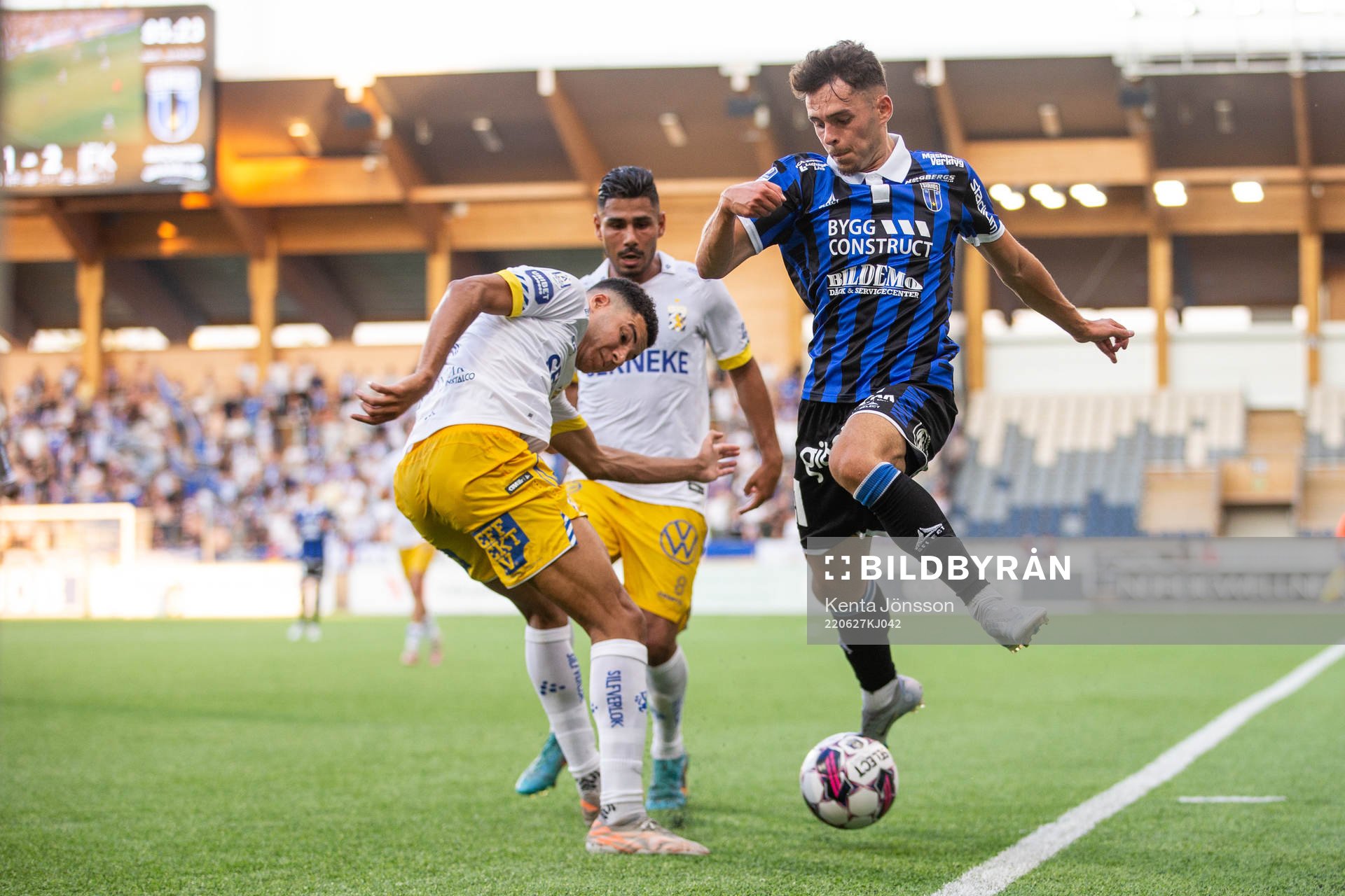 Sirius Laorent Shabani och IFK Göteborgs Alexander Jallow
