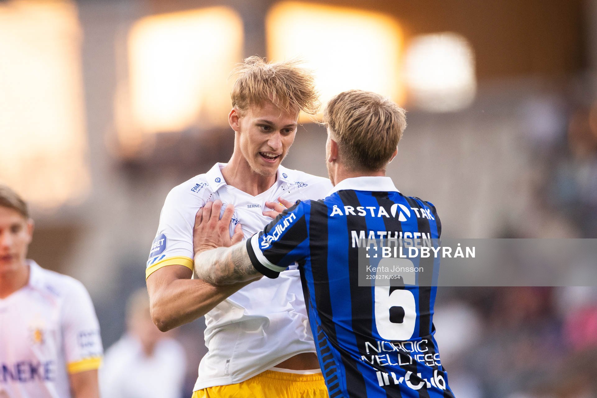 IFK Göteborgs Oscar Vilhelmsson och Sirius Marcus