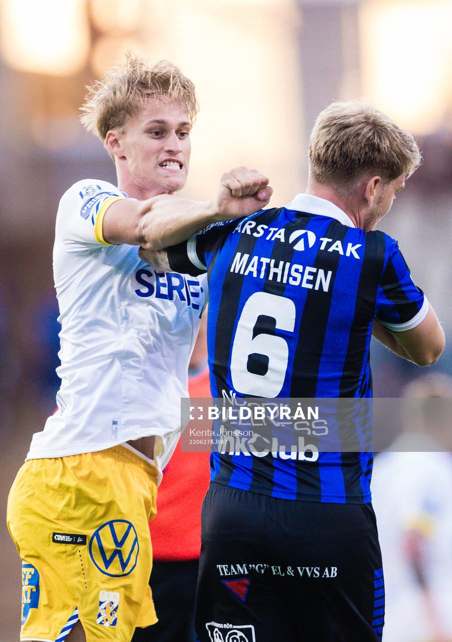 IFK Göteborgs Oscar Vilhelmsson i bråk med Sirius Marcus