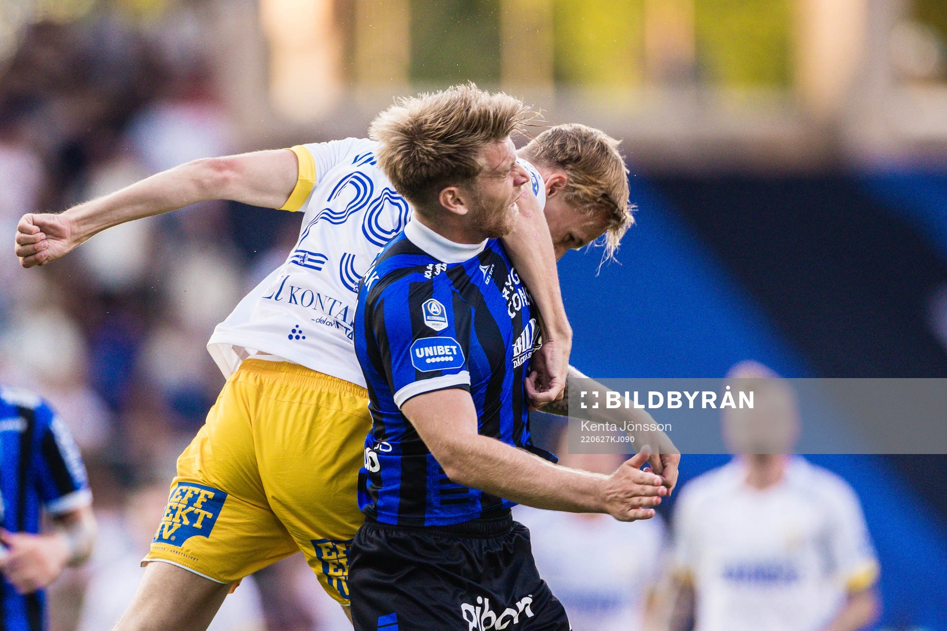 IFK Göteborgs Oscar Vilhelmsson och Sirius Marcus Mathisen