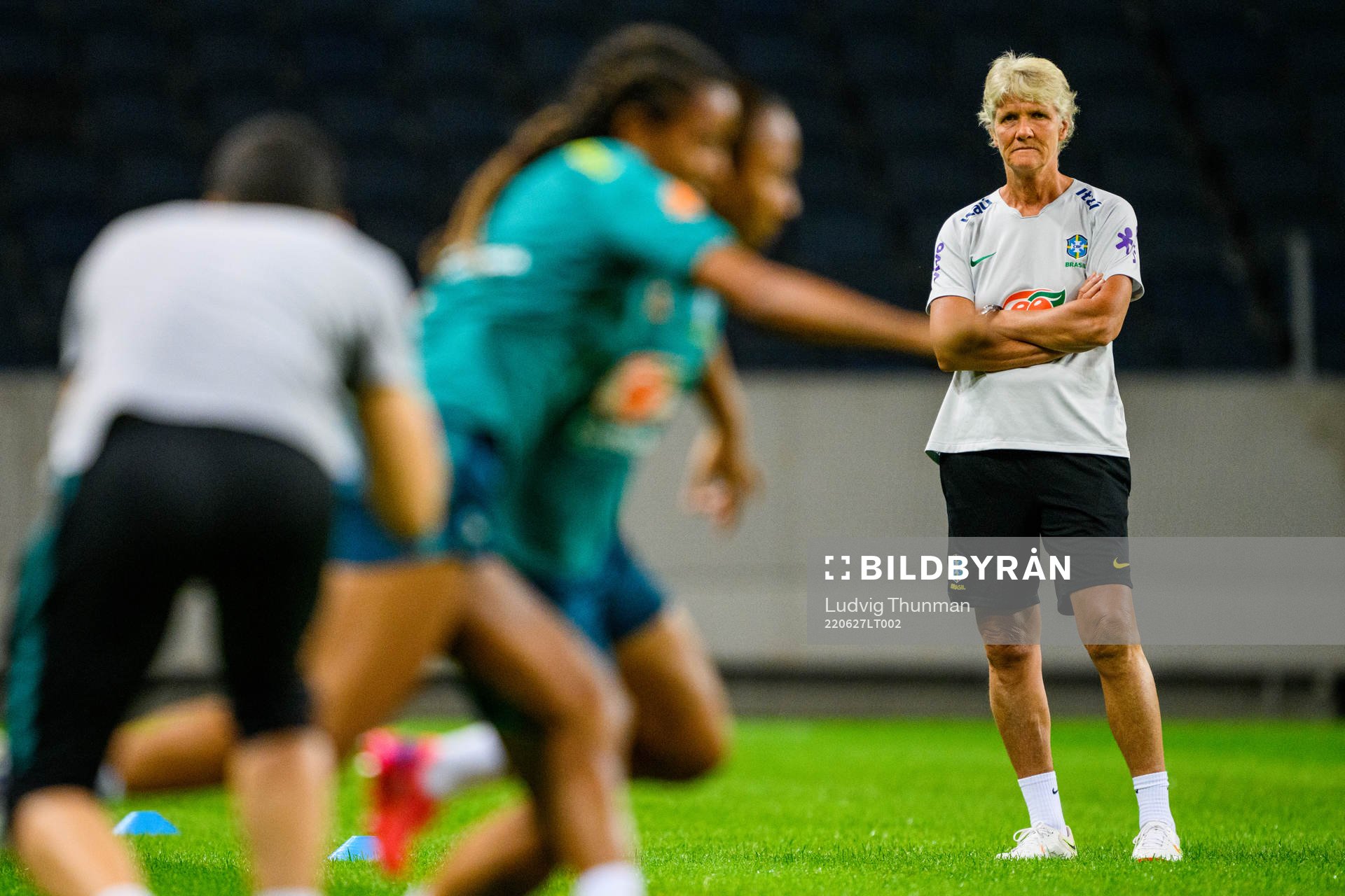Head coach Pia Sundhage