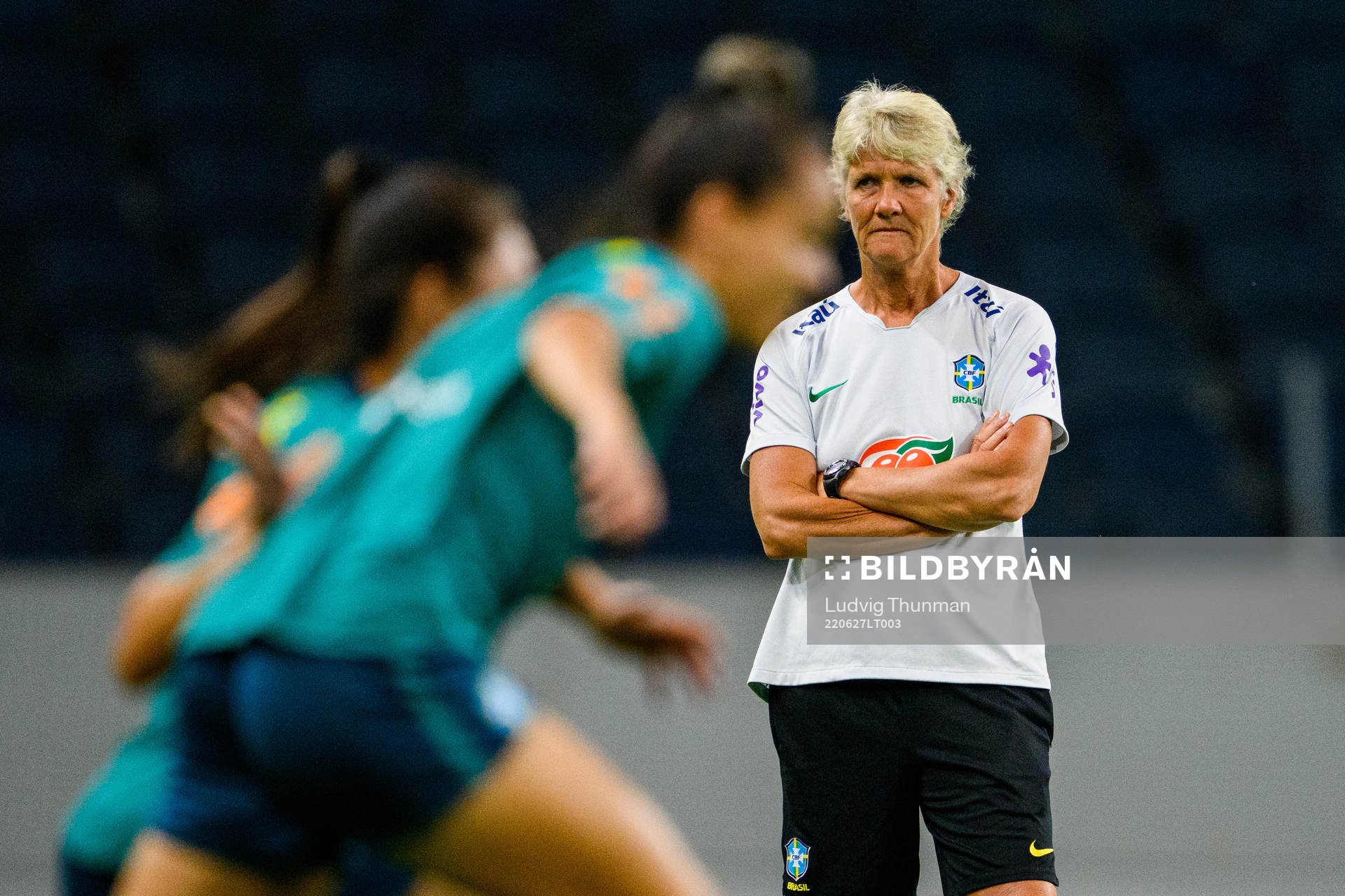 Head coach Pia Sundhage