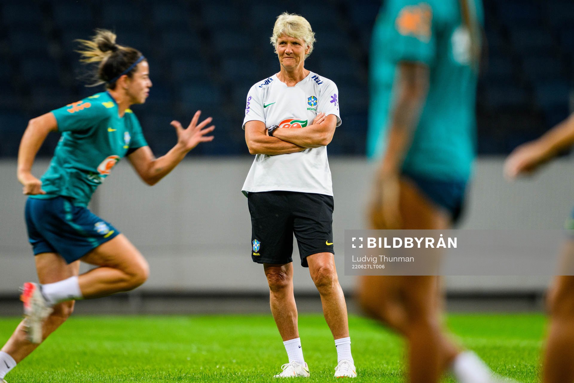 Head coach Pia Sundhage