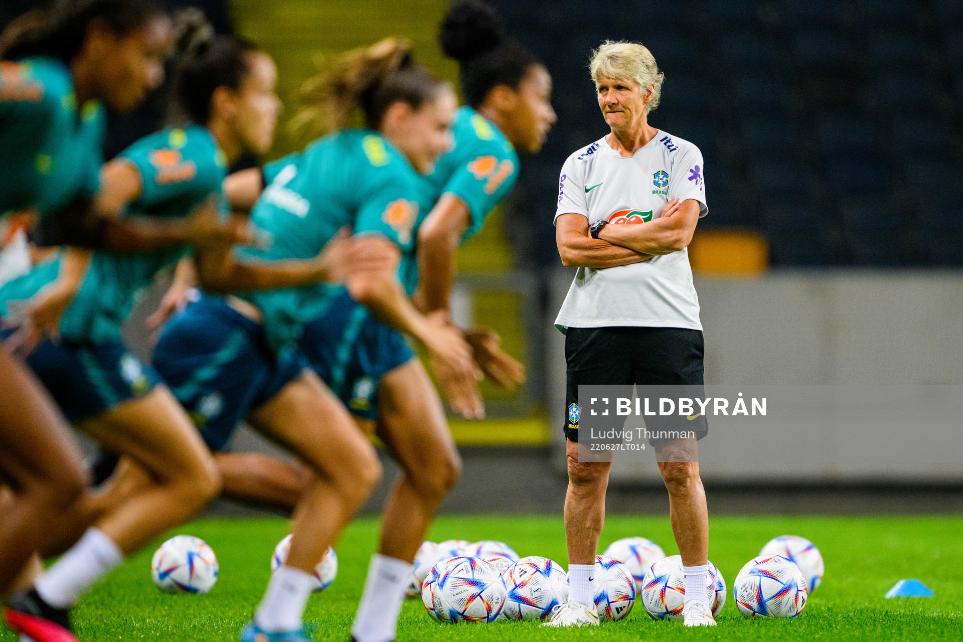 Head coach Pia Sundhage