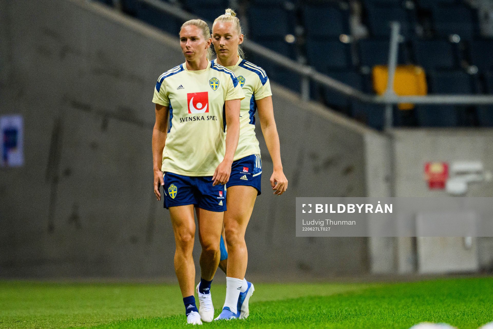 Jonna Andersson and Stina Blackstenius