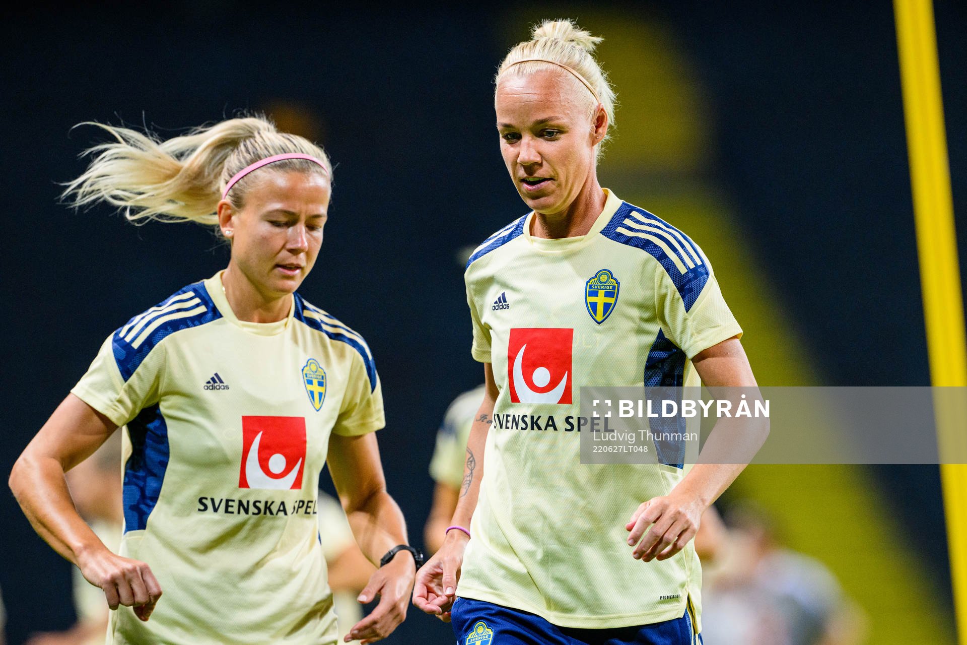 Hanna Glas and Caroline Seger