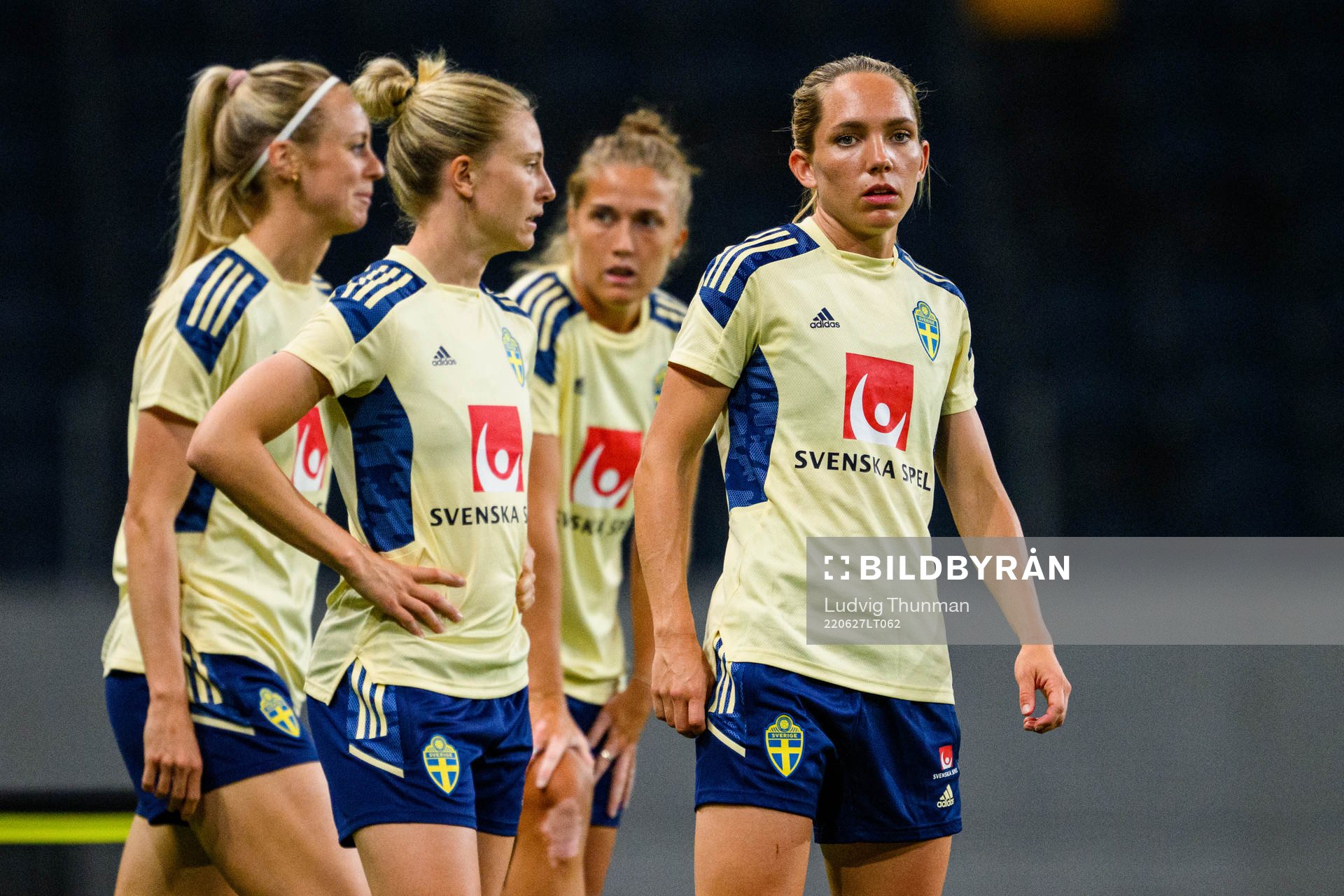 Amanda Ilestedt,Rebecka Blomqvist, Filippa Angeldahl and