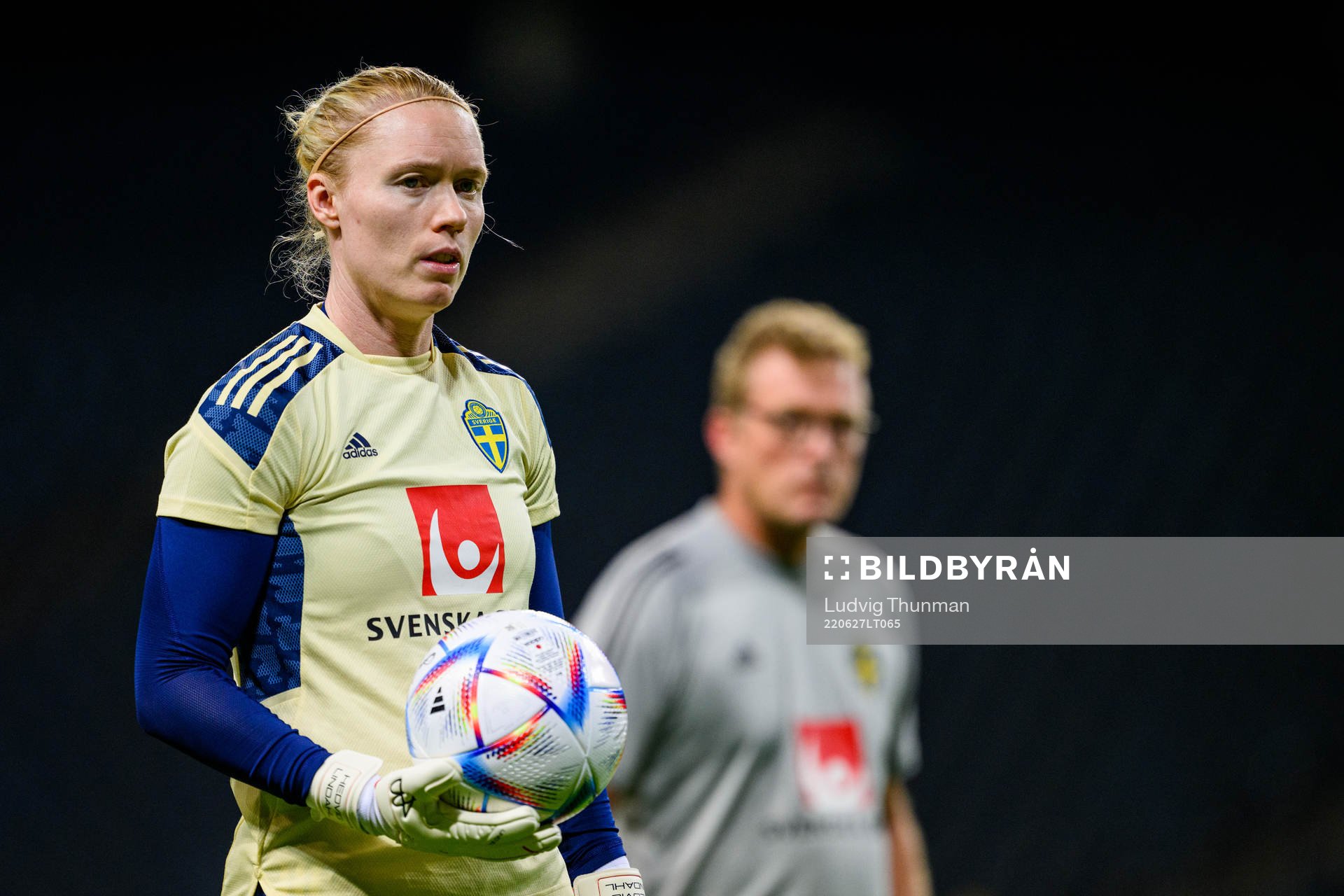 Goalkeeper Hedvig Lindahl