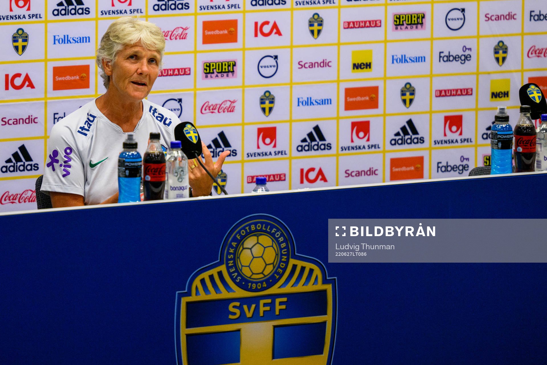 Head coach Pia Sundhage