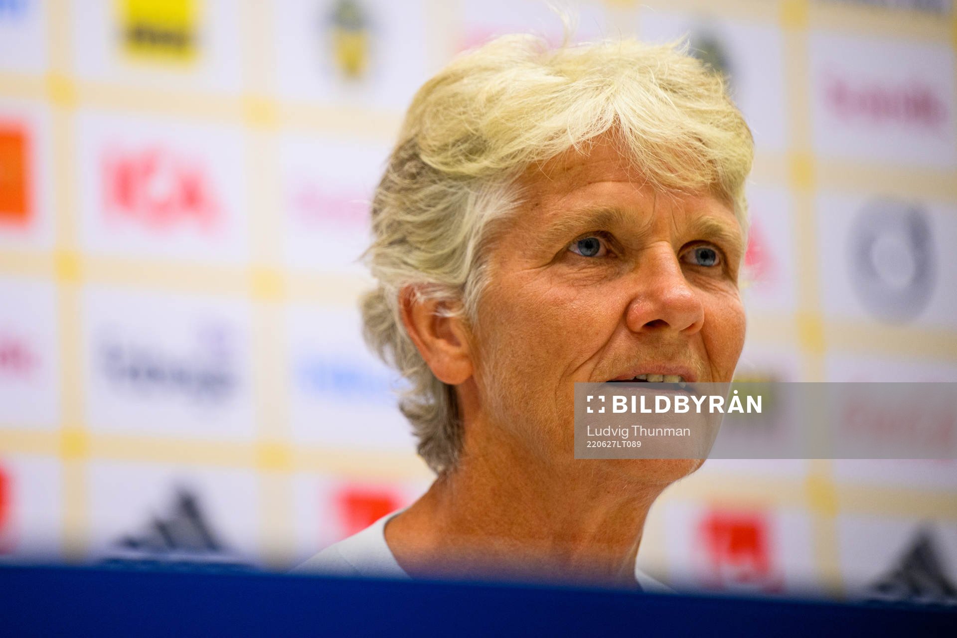 Head coach Pia Sundhage