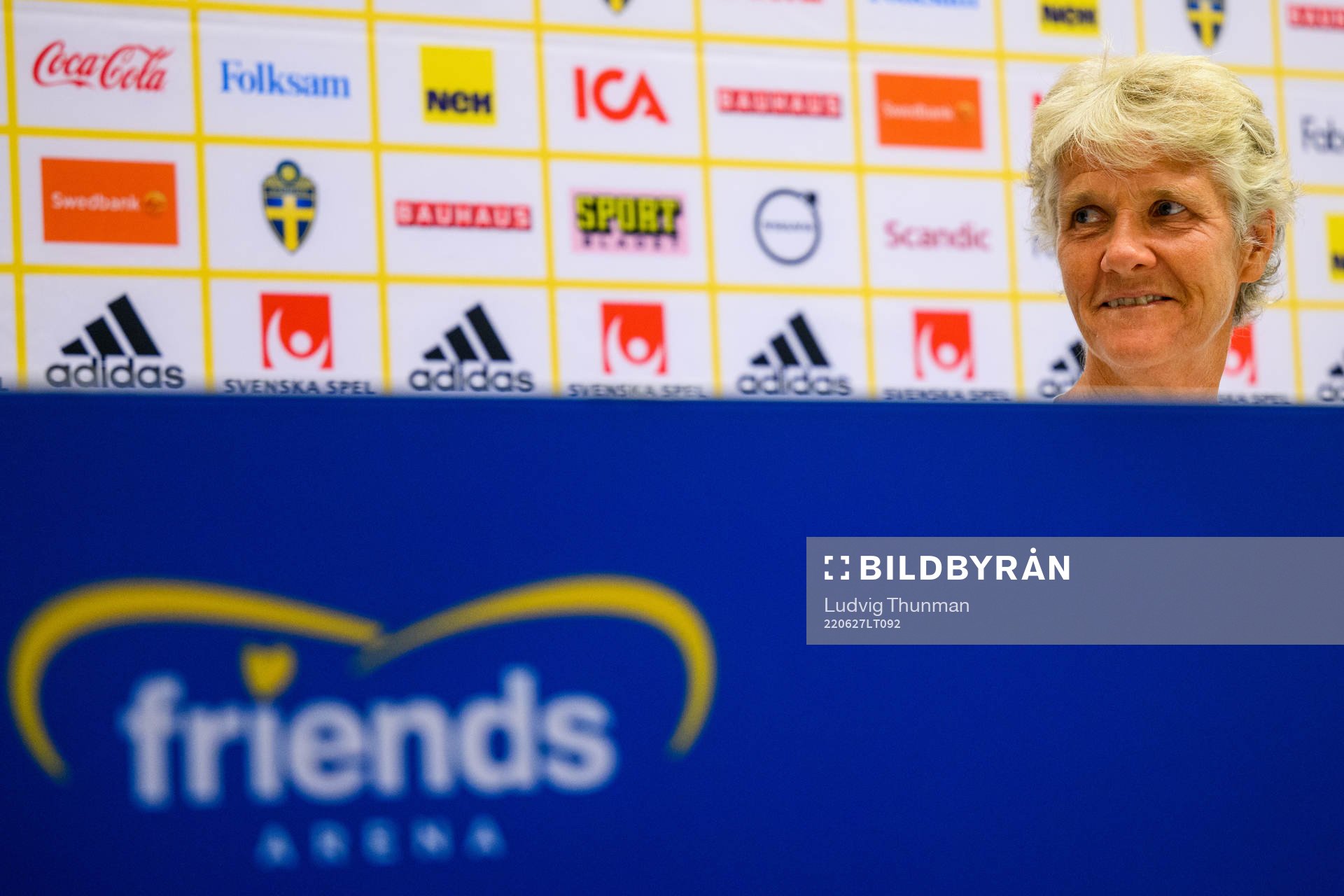Head coach Pia Sundhage