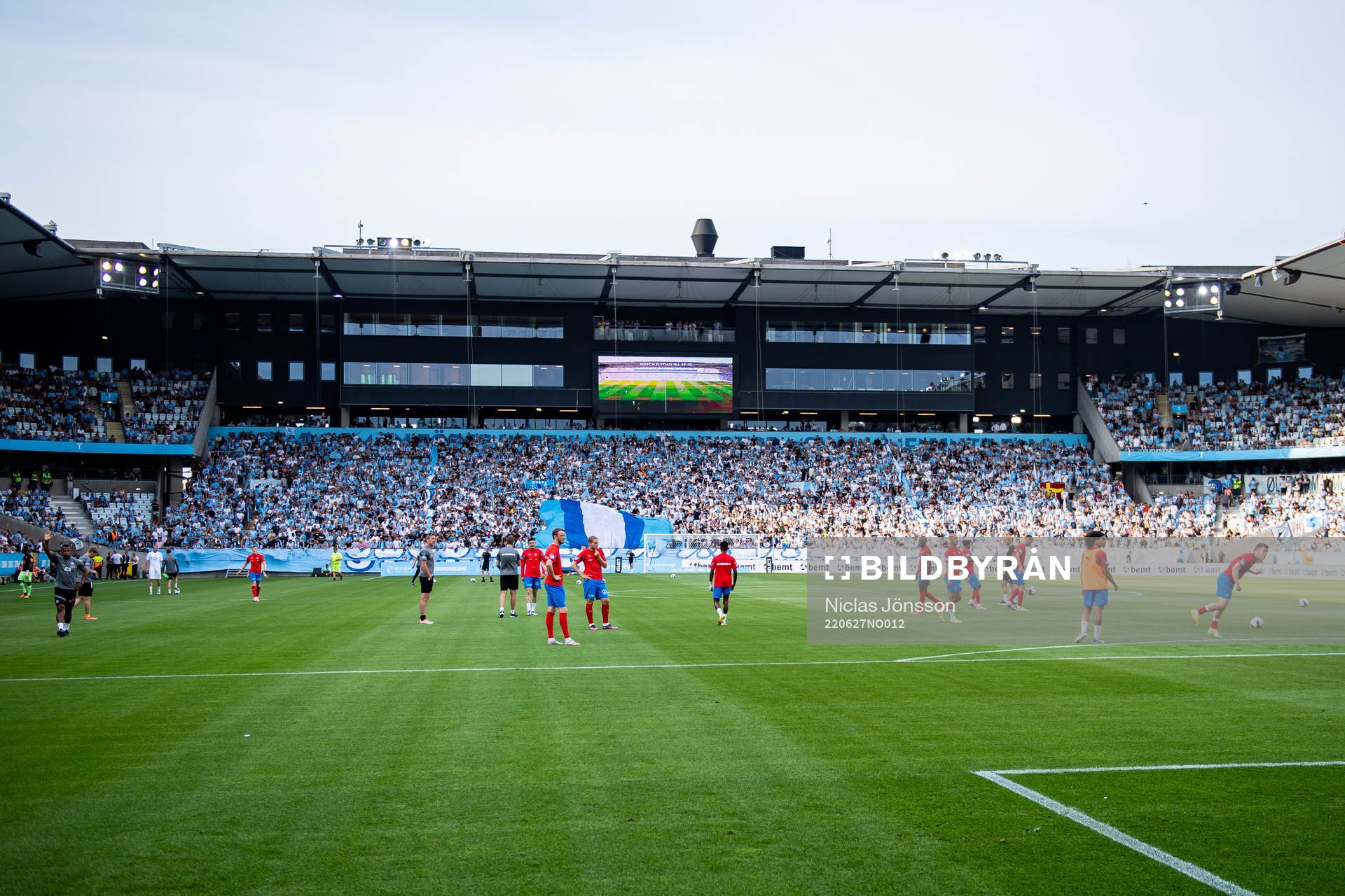 Översikt över Eleda stadion