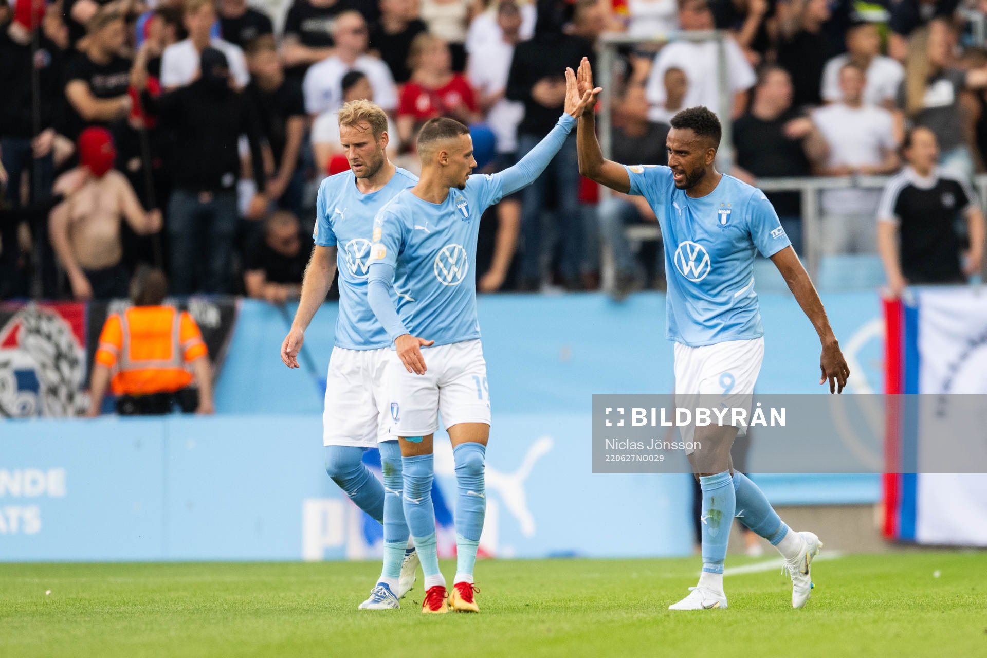 Malmö FFs Isaac Kiese Thelin jublar
