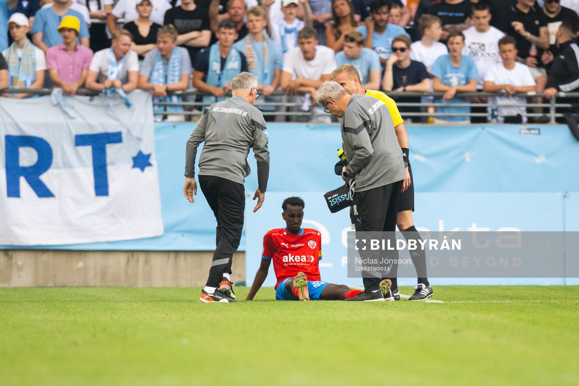 Helsingborgs Taha Ali har ont