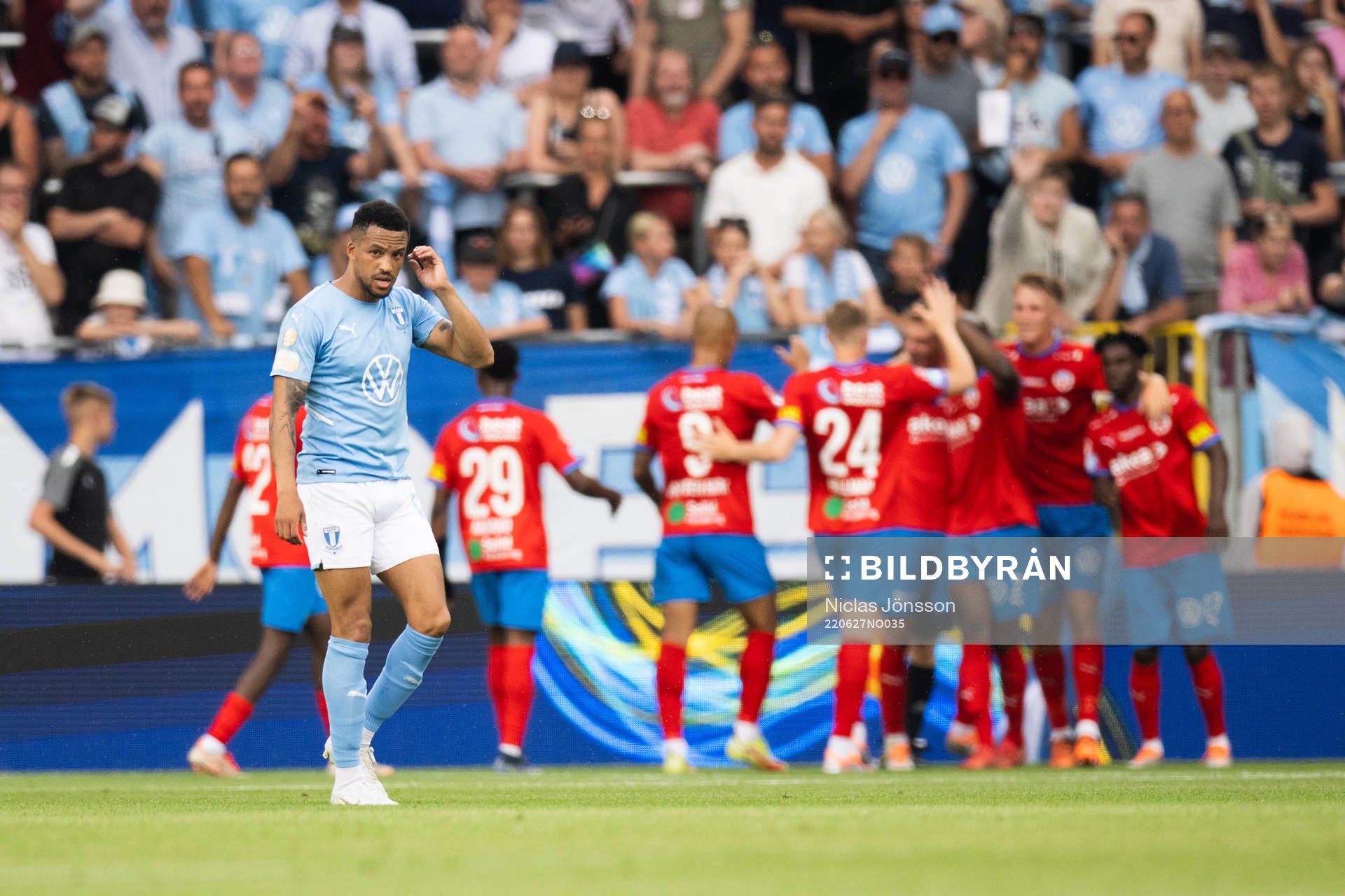 Malmö FFs Martin Olsson deppar