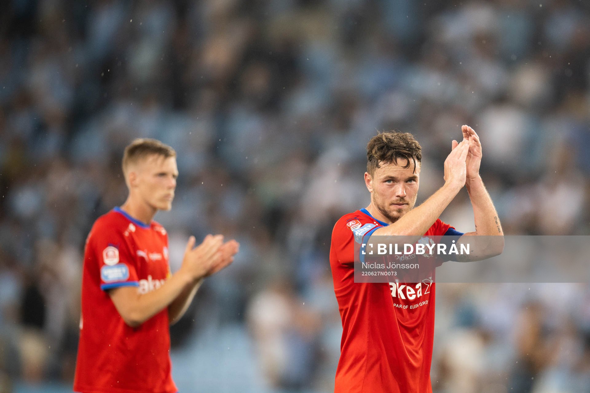 Helsingborgs Viljormur Davidsen deppar