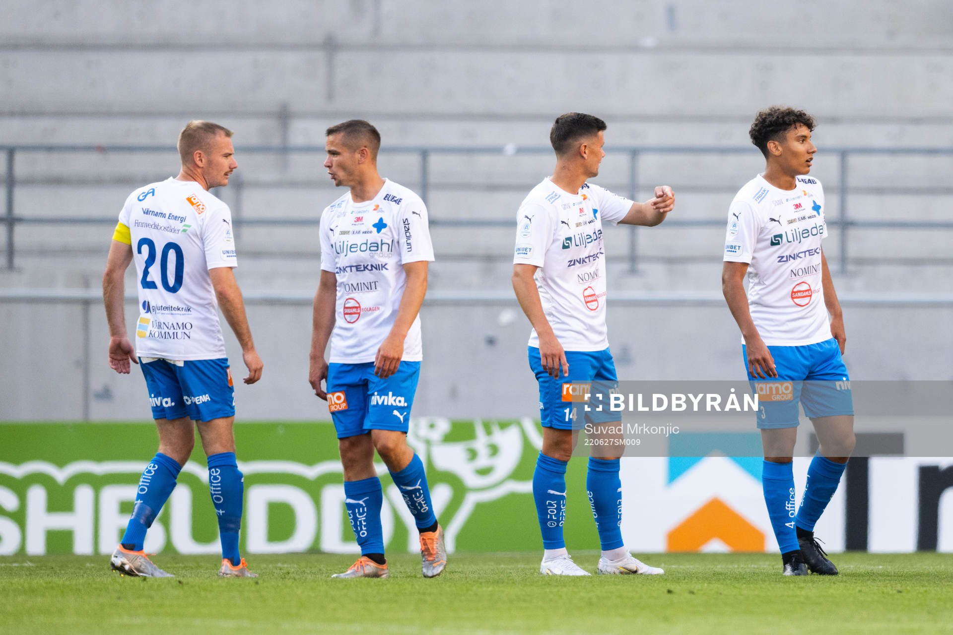 Värnamos spelare deppar