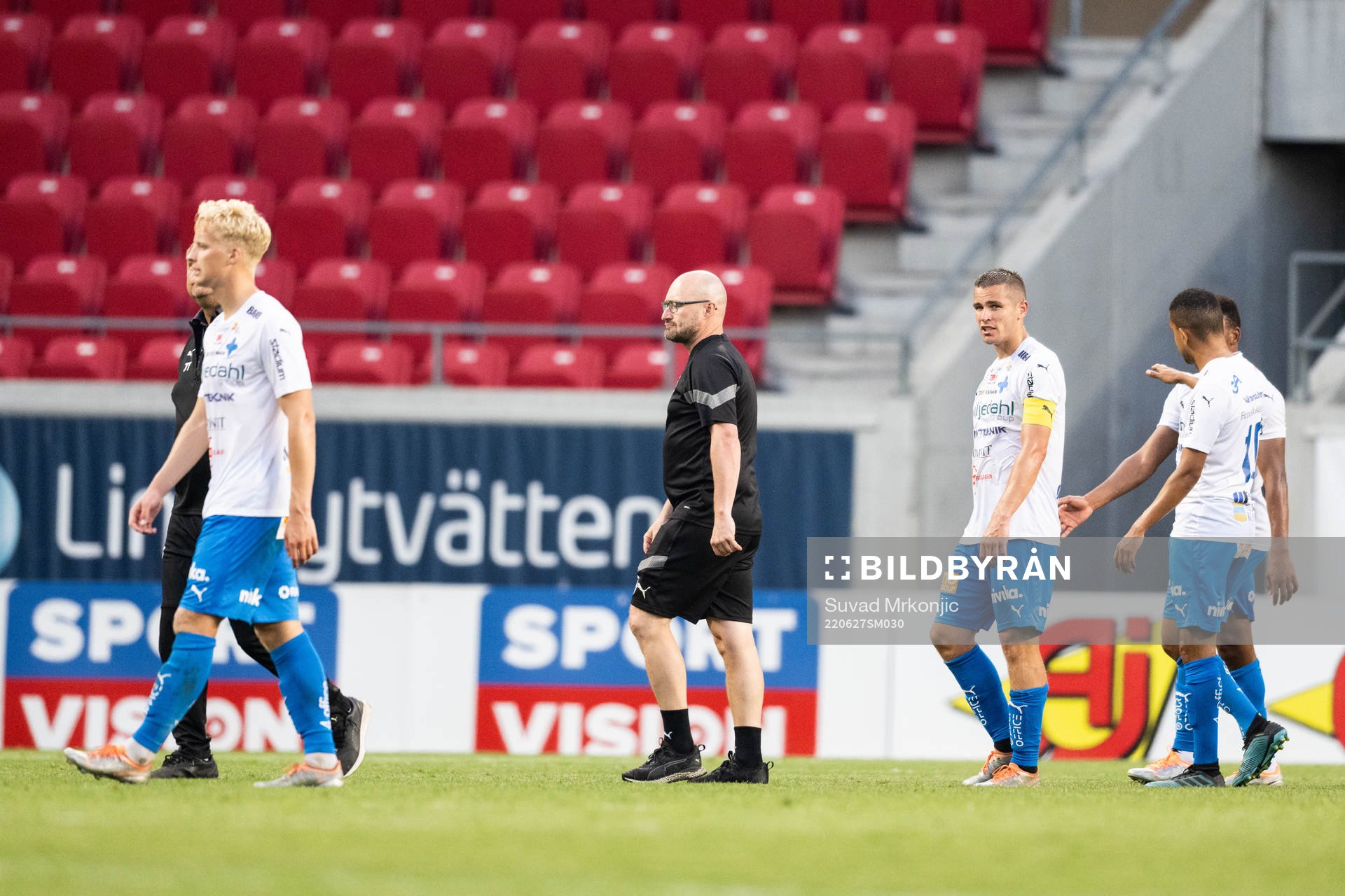 Värnamos spelare deppar