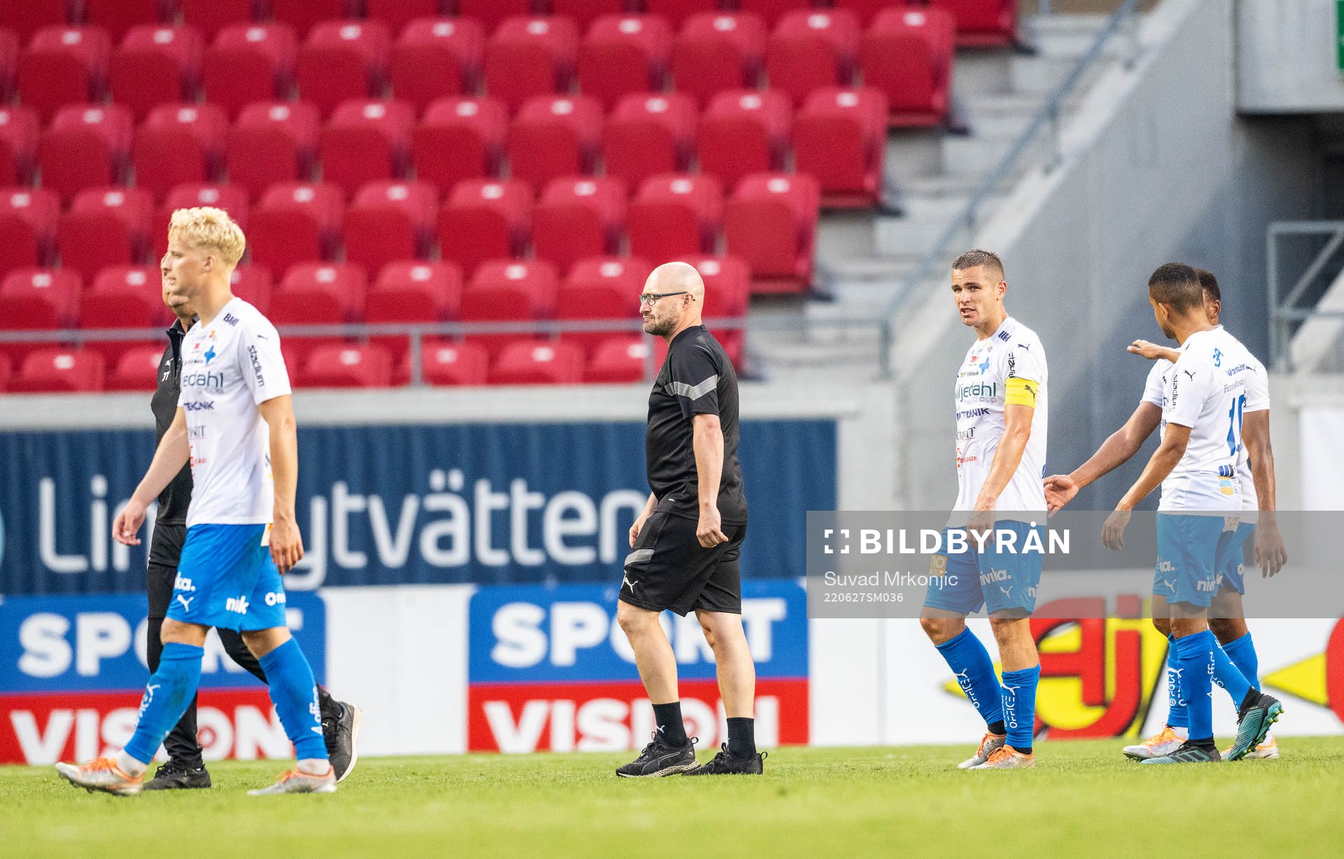 Värnamos spelare deppar