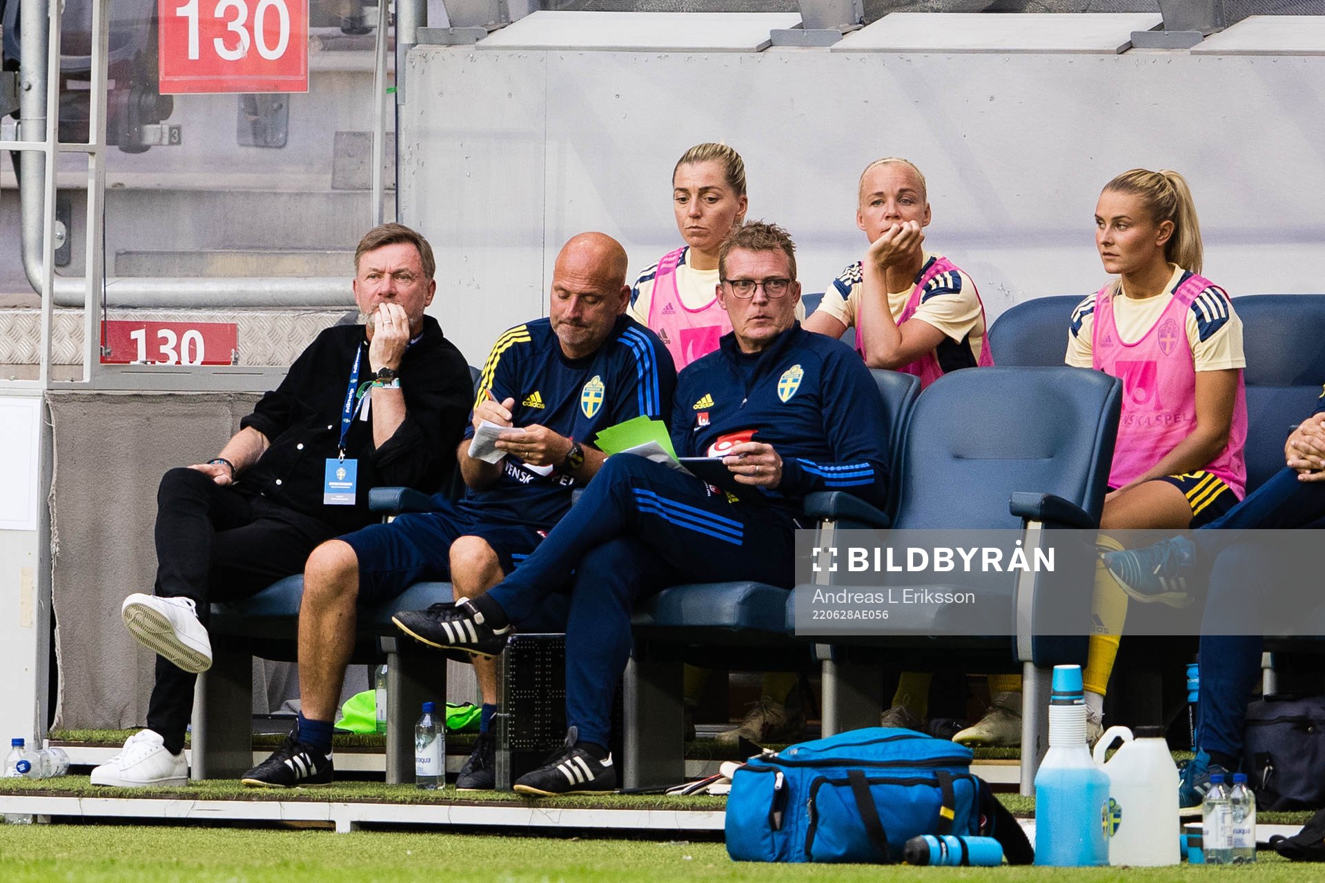 Head coach Peter Gerhardsson and assistant coach Magnus