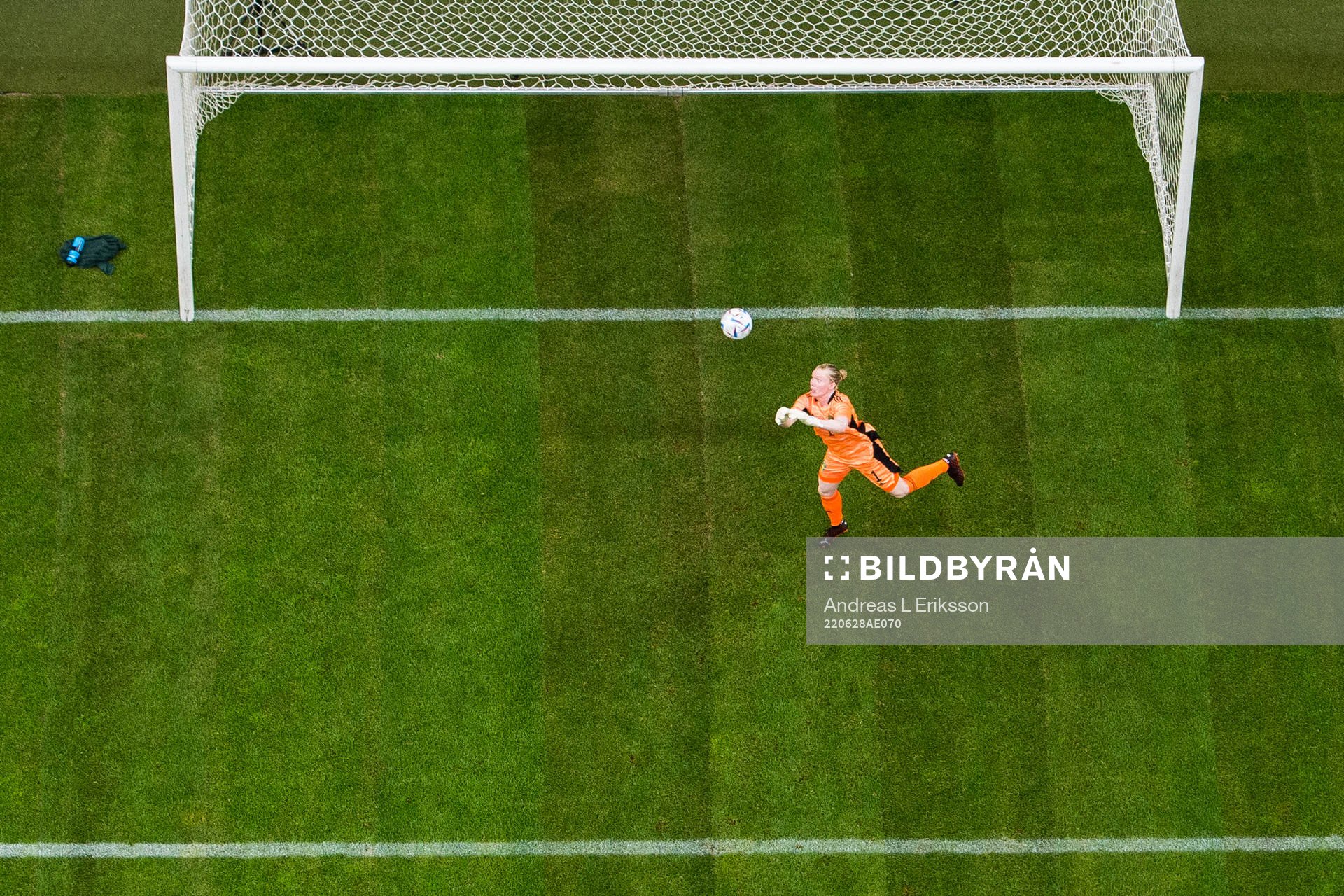 Goalkeeper Hedvig Lindahl of Sweden